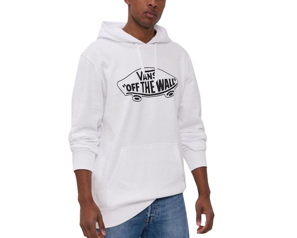 Vans Off The Wall Hoodie Wit - Burned Sports