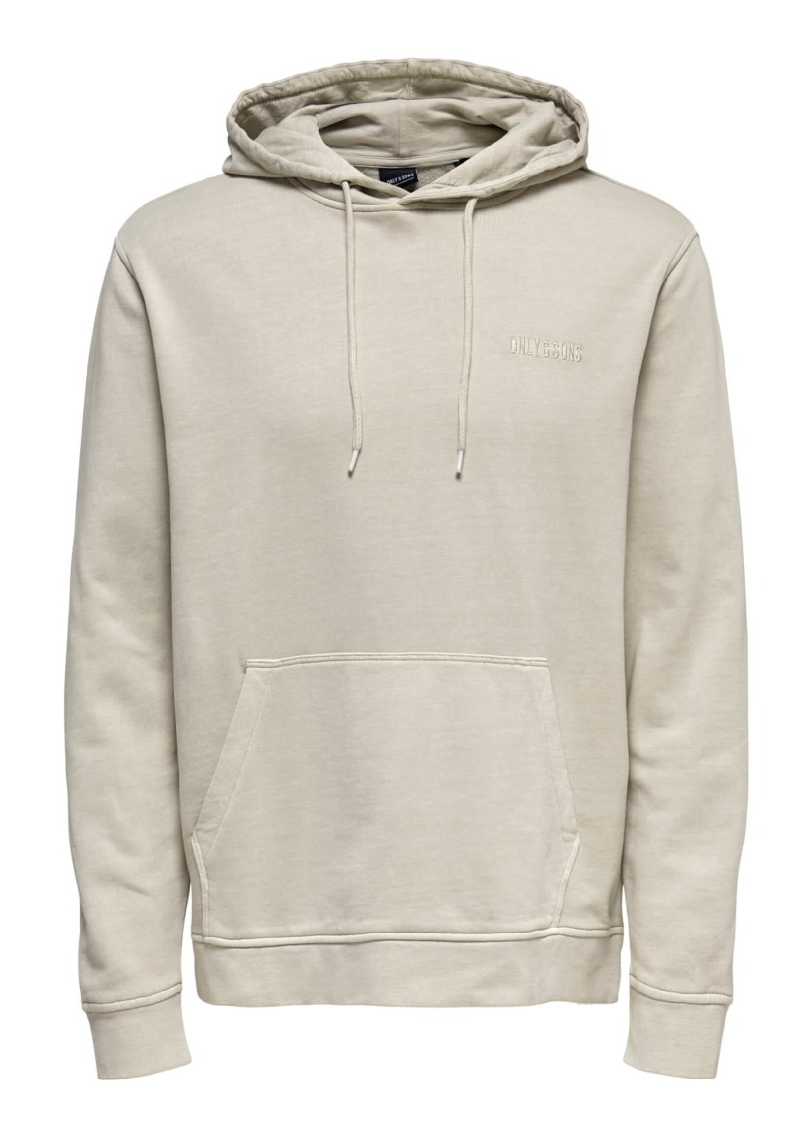 Only & Sons Regulair Hoodie Silver Lining