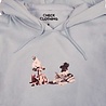 Check Check Clothing Daily News Hoodie Ocean Blue Check Check Clothing Daily News Hoodie Ocean Blue