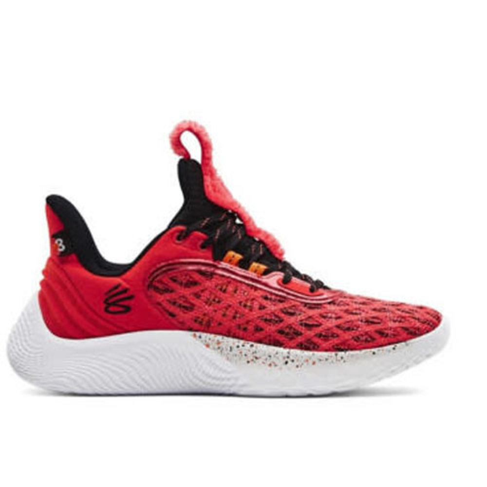 Under Armour Curry Flow 9 Sesame Street Elmo (GS) - Burned Sports