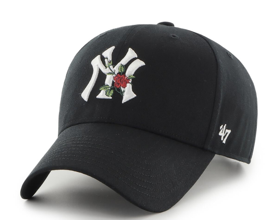 47 Brand 47 Brand MLB New York Yankees Thorn '47 MVP Cap Zwart