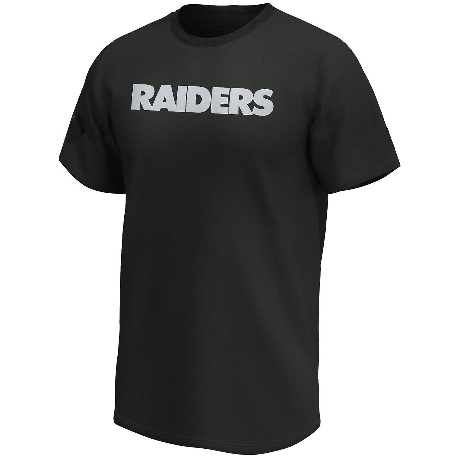 Fanatics Las Vegas Raiders Wordmark NFL T-shirt Zwart