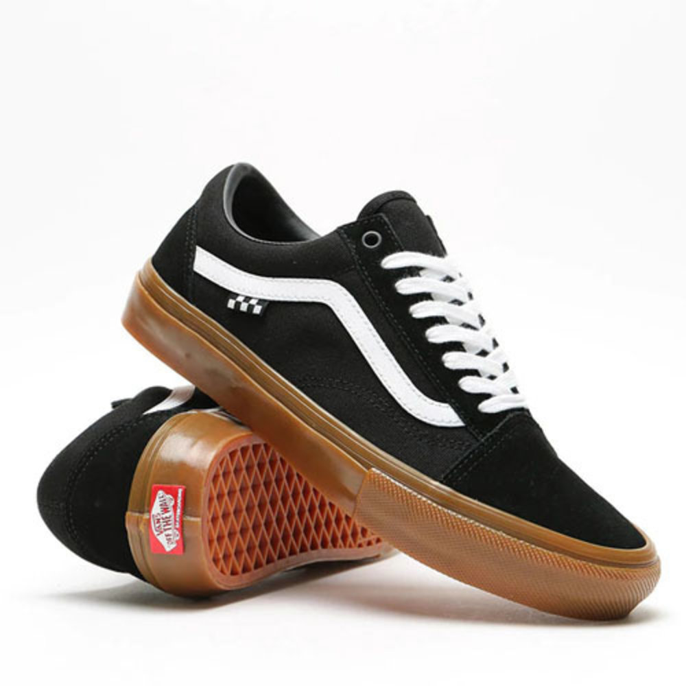 Vans Old Skool Noir Gum - Burned Sports