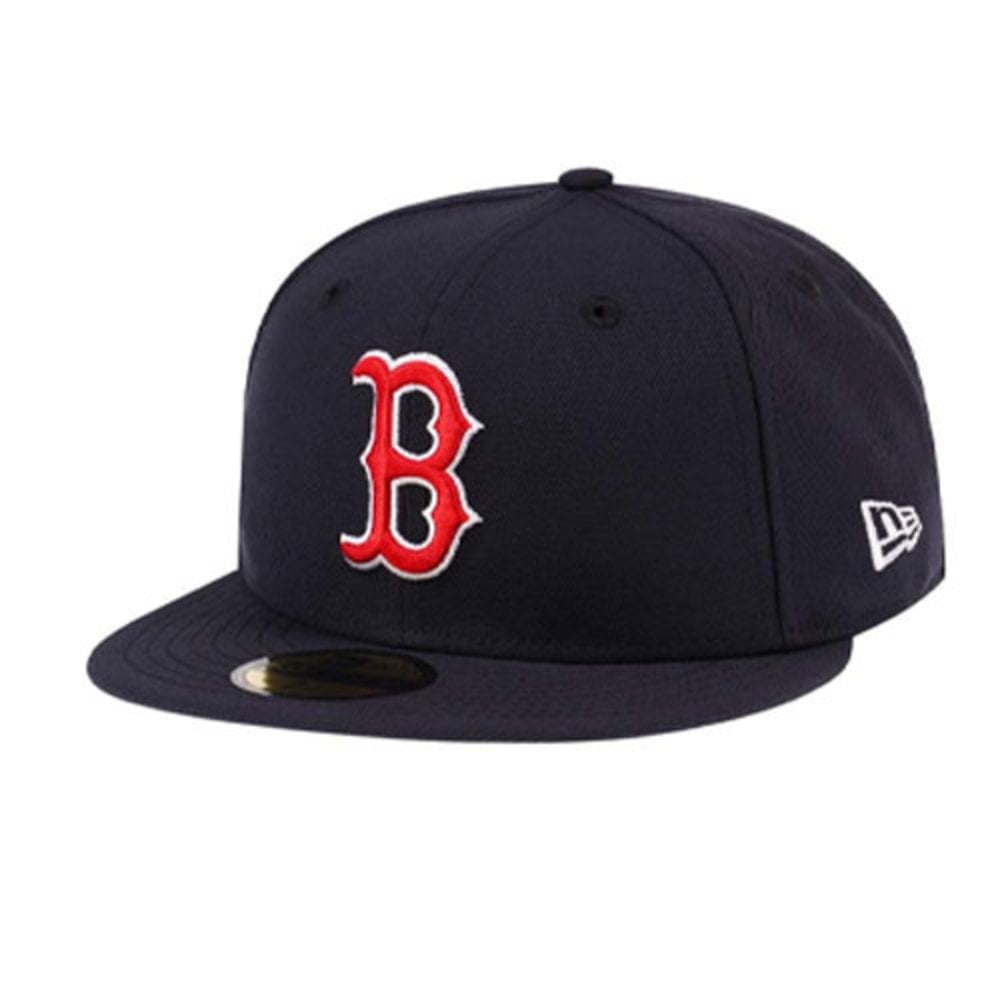 New Era Boston Red Sox 59FIFTY Authentic Collection Hat, Navy, Size: 7 1/4, Polyester