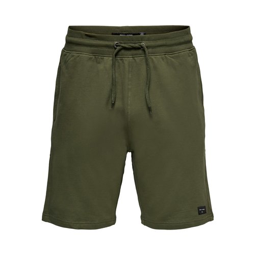 Only & Sons Neil Sweat Short Olive
