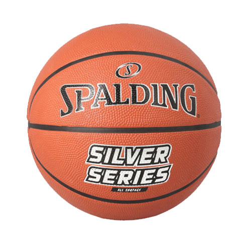 Spalding Silver Series Outdoor Basketbal Spalding Silver Series Outdoor Basketbal