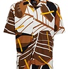 Only & Sons Brooks Life Viscose Overhemd Bruin Wit Only & Sons Brooks Life Viscose Overhemd Bruin Wit