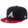 New Era Casquette Atlanta Braves 59Fifty Fitted Bleu Marine Rouge New Era Casquette Atlanta Braves 59Fifty Fitted Bleu Marine Rouge