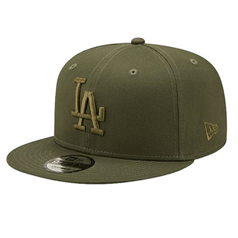 Los Angeles Dodgers New Era League Essential Green Trucker Cap