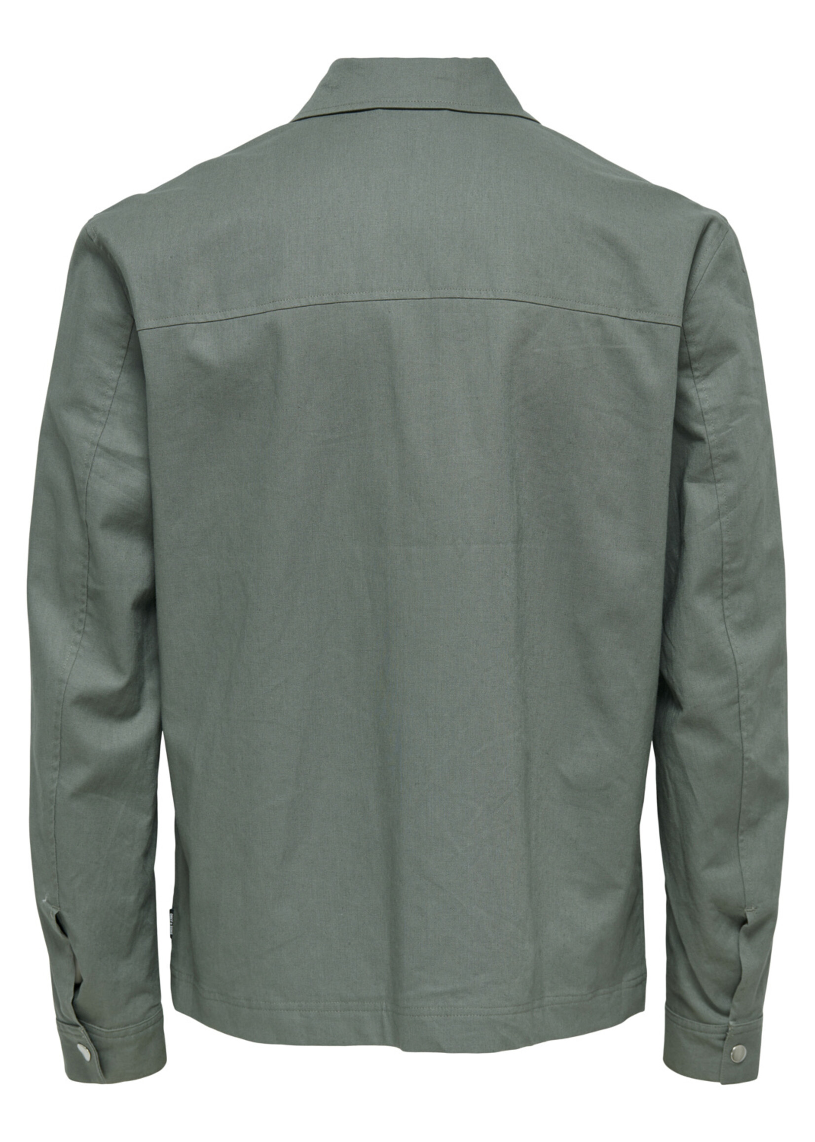 Only & Sons Marlon Linen Jacket Castor Gray