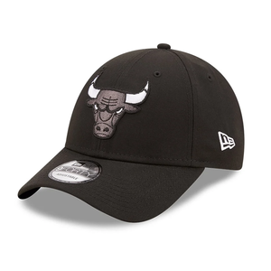 New Era Chicago Bulls Monochrome 9forty Cap Black
