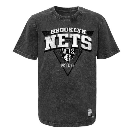 Outerstuff Youth Brooklyn Nets Tribe T-Shirt - White - L Each