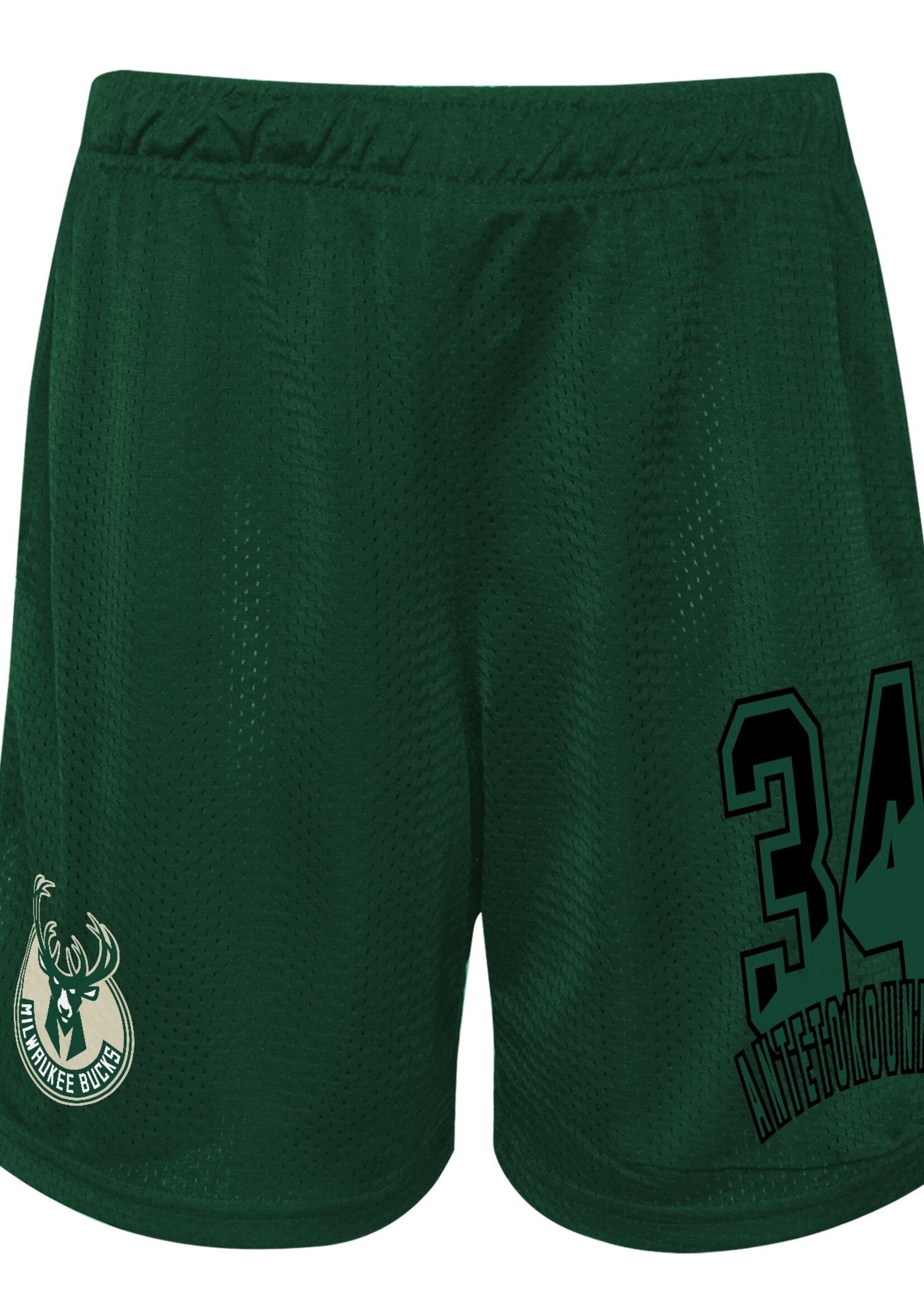 Outerstuff NBA Giannis Antetokounmpo Short Green 2.0