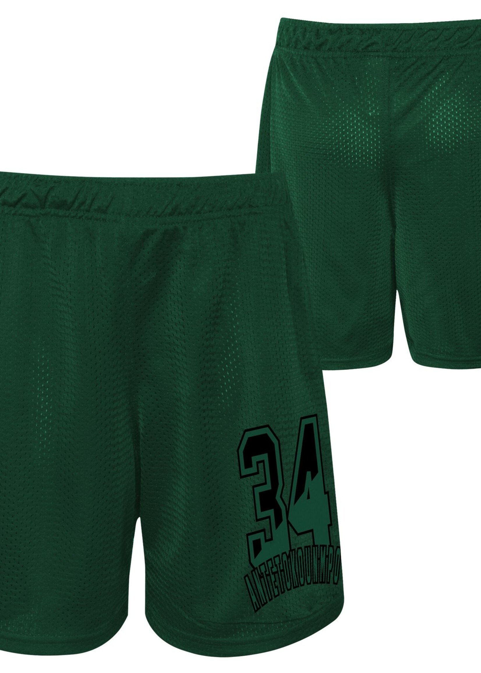 Outerstuff NBA Giannis Antetokounmpo Short Green 2.0