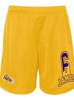 Outerstuff NBA LeBron James Short Yellow 2.0