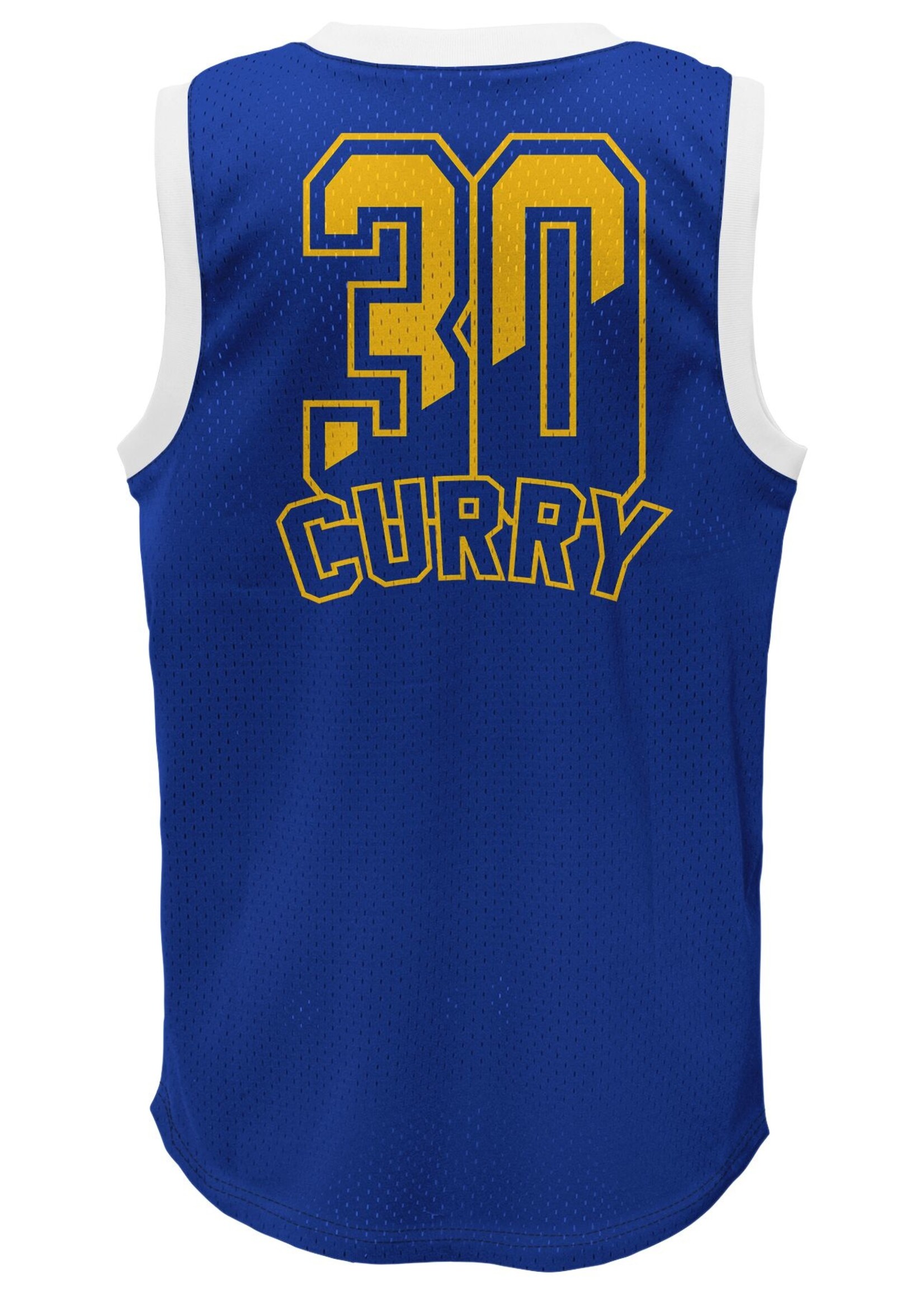 Outerstuff NBA Steph Curry Maillot Bleu (Logo Poitrine)