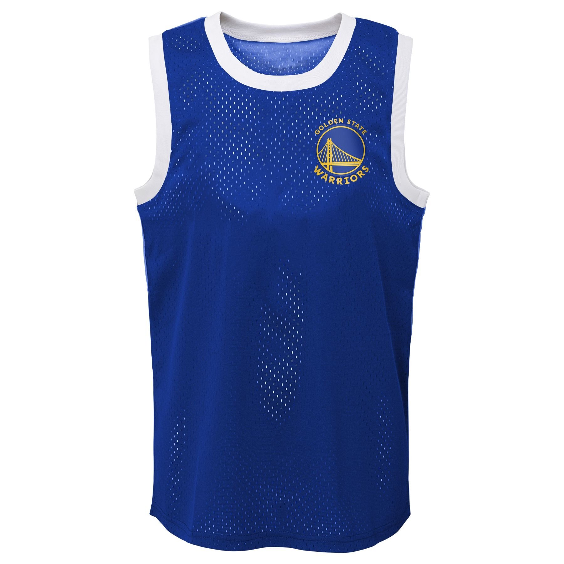 Outerstuff NBA Steph Curry Jersey  Blauw (Borst logo)