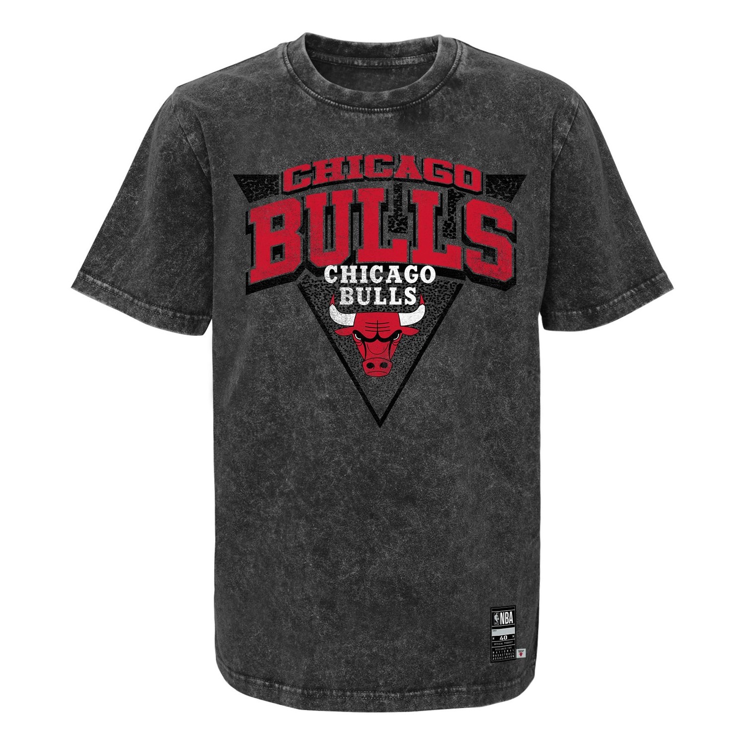 Outerstuff Chicago Bulls Youth Coin Toss T-Shirt Medium = 10-12