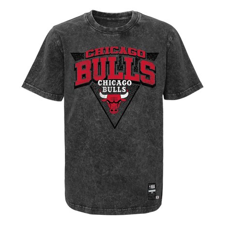 Men's T-Shirt New Era Chicago Bulls NBA Team Logo Black T-Shirt Black