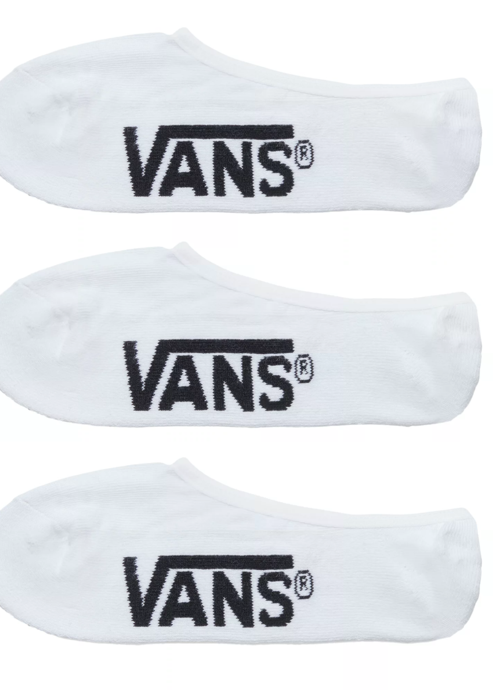 Vans No Show Sneaker Socks White
