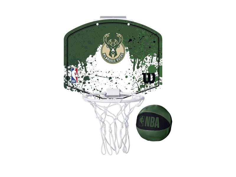 Wilson Wilson NBA Team Mini Hoop Milwaukee Bucks Wilson Wilson NBA Team Mini Hoop Milwaukee Bucks
