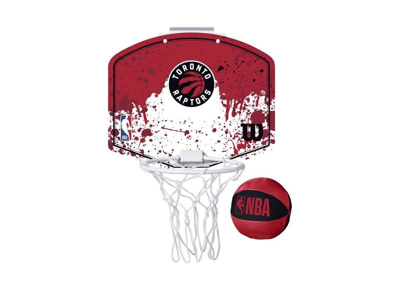 Wilson NBA Team Mini Hoop Toronto Raptors - - rood - maat ONE-SIZE