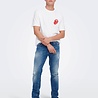 Only & Sons Fred The Rolling Stones RLX T-shirt Wit Only & Sons Fred The Rolling Stones RLX T-shirt Wit
