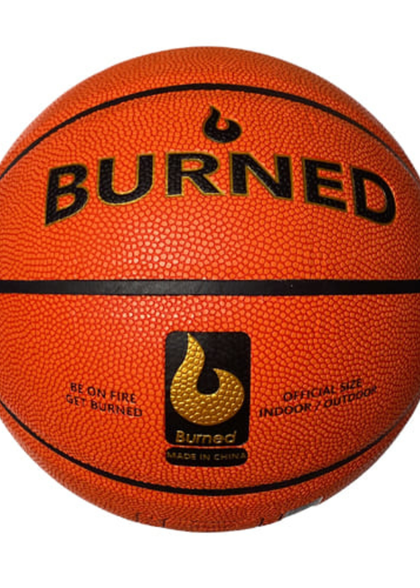 Burned Burned In/Outdoor Basketball Orange (7)