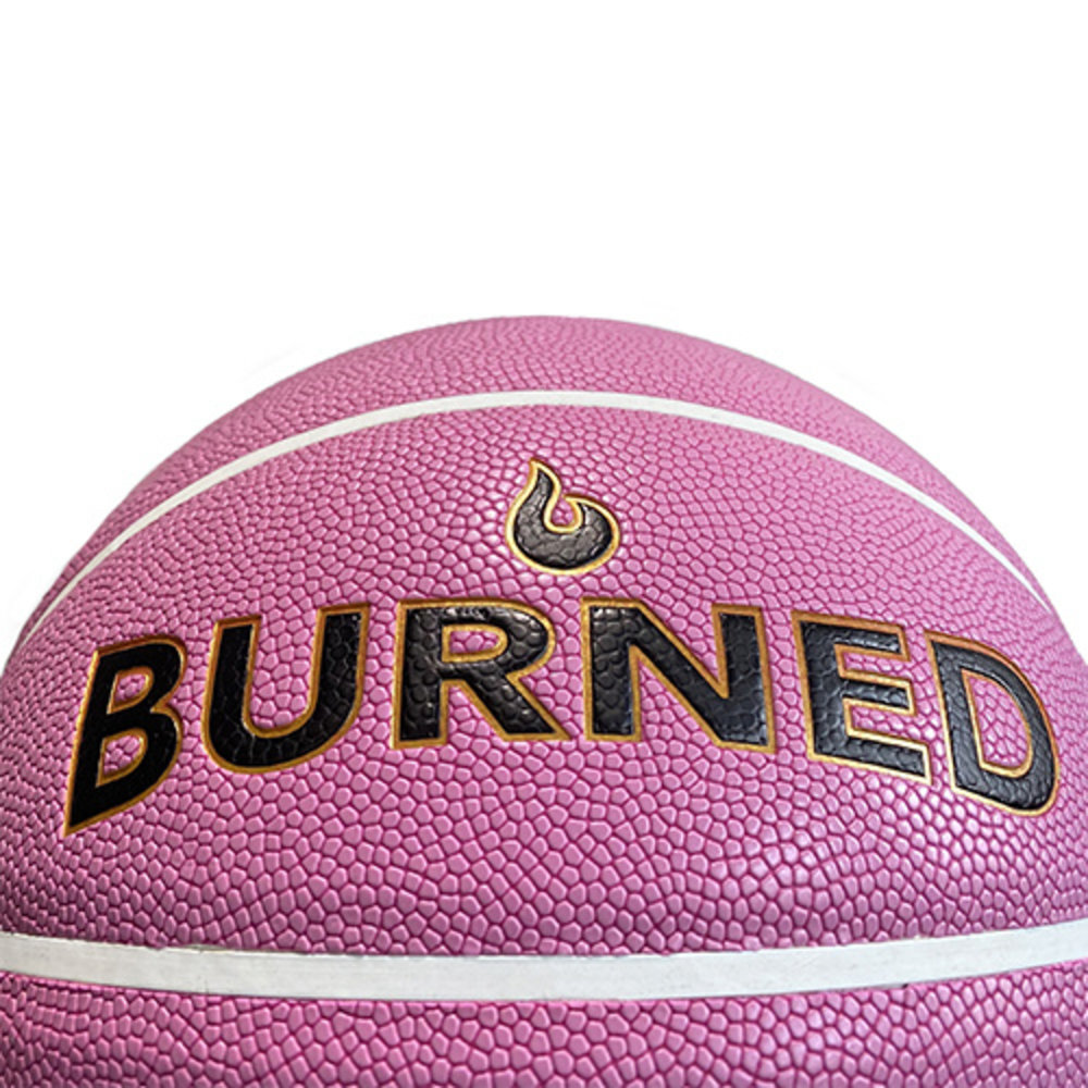 Indoor / Outdoor Basketbal Roze Maat 6 - Burned Sports