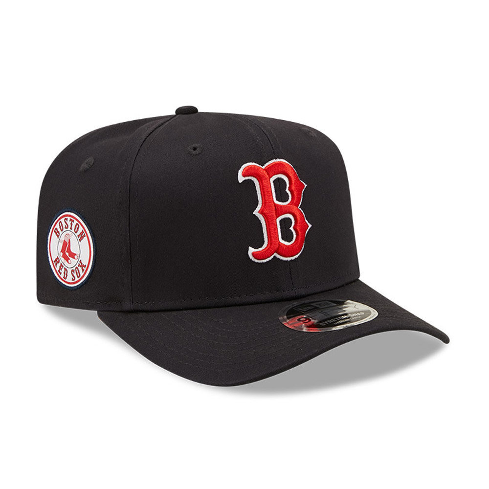 Boston Red Sox New Era 950 Black Stretch Snapback Cap