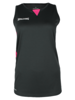 Spalding 4Her III Tanktop Schwarz Rosa