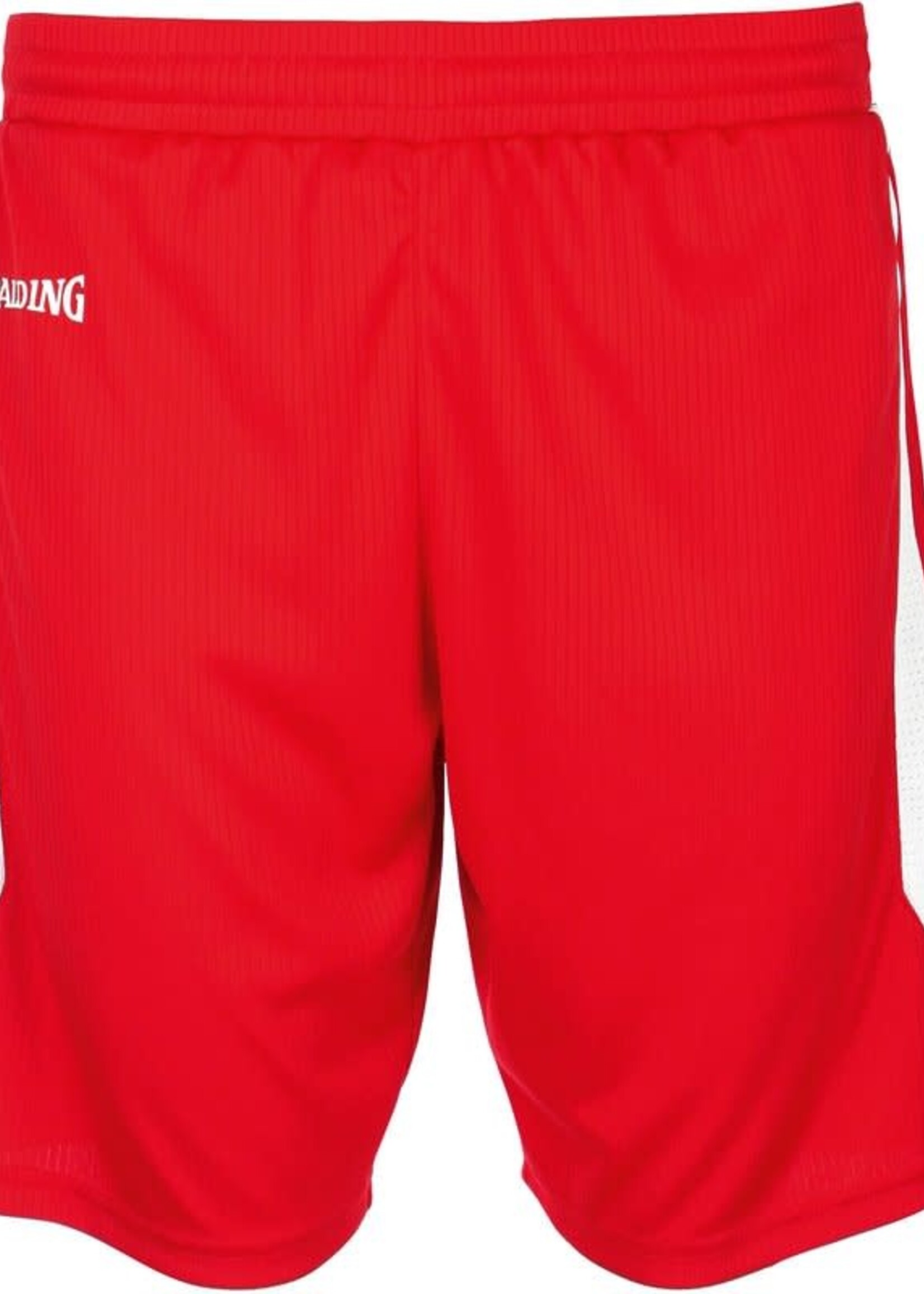 Spalding 4Her III Shorts Rot Weiß