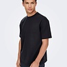 Only & Sons Fred Relaxed T-shirt Donkerblauw Only & Sons Fred Relaxed T-shirt Donkerblauw