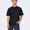 Only & Sons Fred Relaxed T-shirt Donkerblauw Only & Sons Fred Relaxed T-shirt Donkerblauw