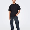 Only & Sons Fred Relaxed T-shirt Donkerblauw Only & Sons Fred Relaxed T-shirt Donkerblauw