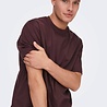 Only & Sons Fred Relaxed T-shirt bordeaux Only & Sons Fred Relaxed T-shirt bordeaux
