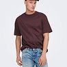 Only & Sons Fred Relaxed T-shirt bordeaux Only & Sons Fred Relaxed T-shirt bordeaux