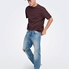 Only & Sons Fred Relaxed T-shirt bordeaux Only & Sons Fred Relaxed T-shirt bordeaux