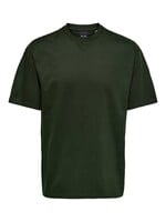 Only & Sons Fred Relaxed T-shirt Green