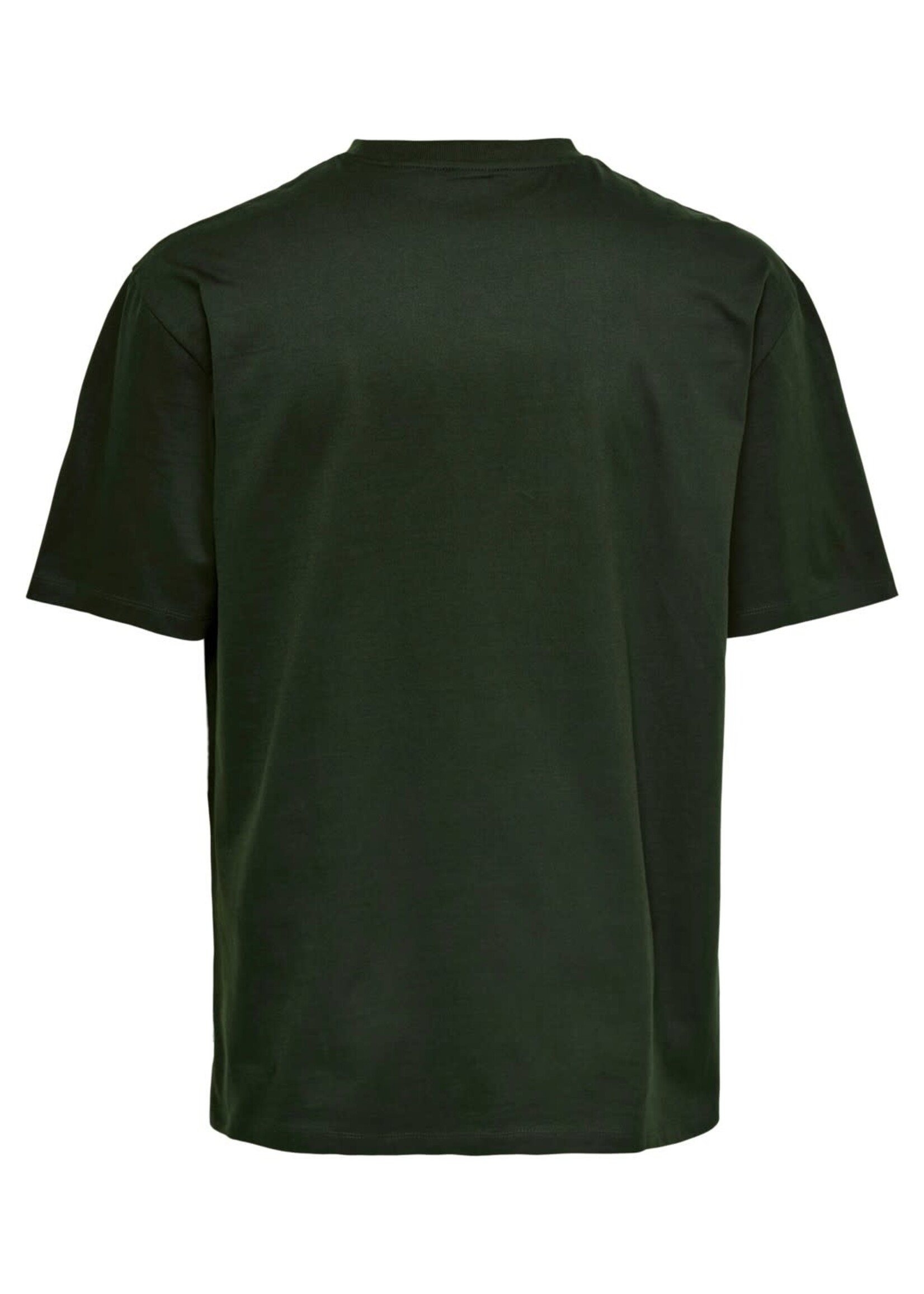 Only & Sons Fred Relaxed T-shirt Green