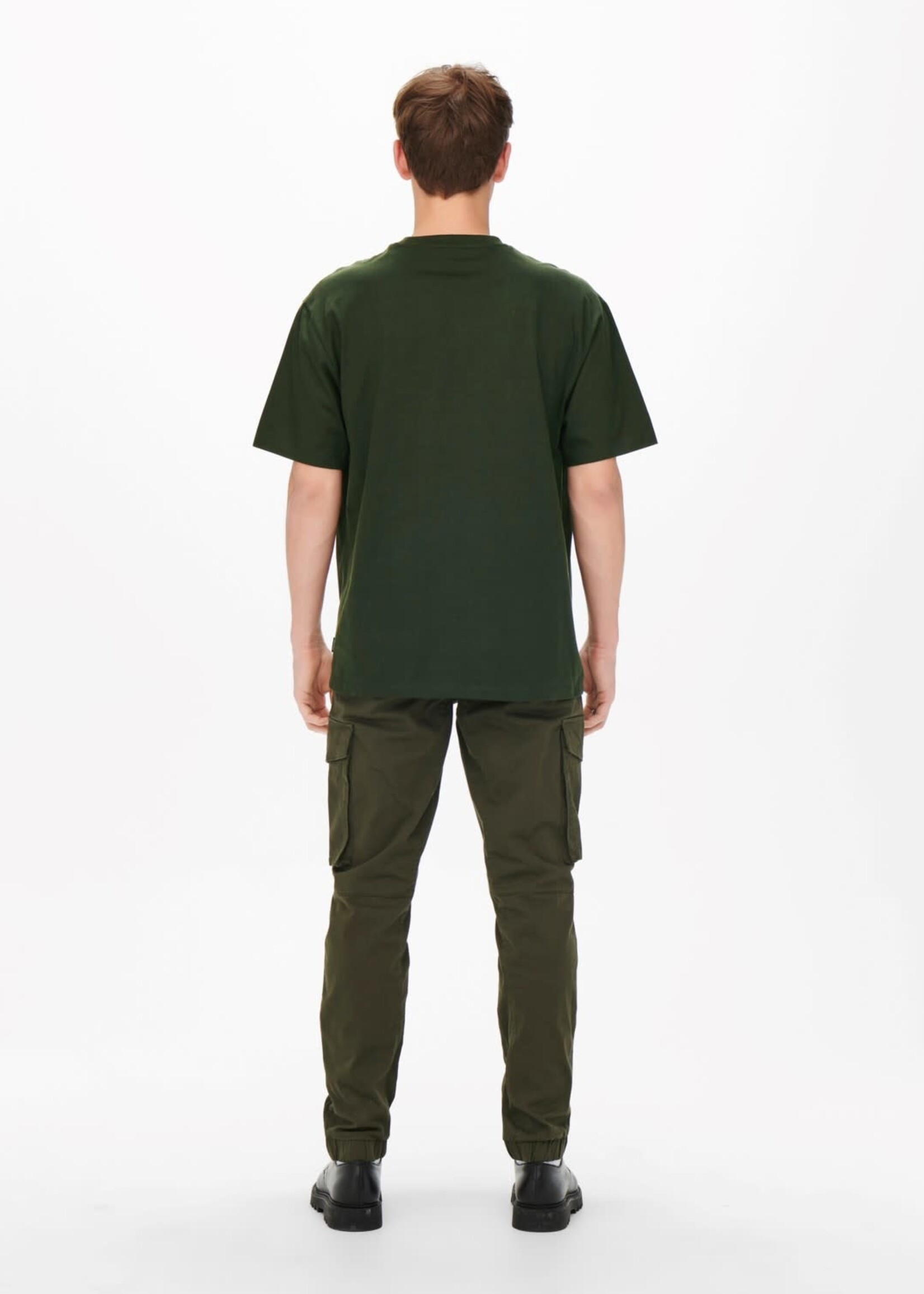 Only & Sons Fred Relaxed T-shirt Green