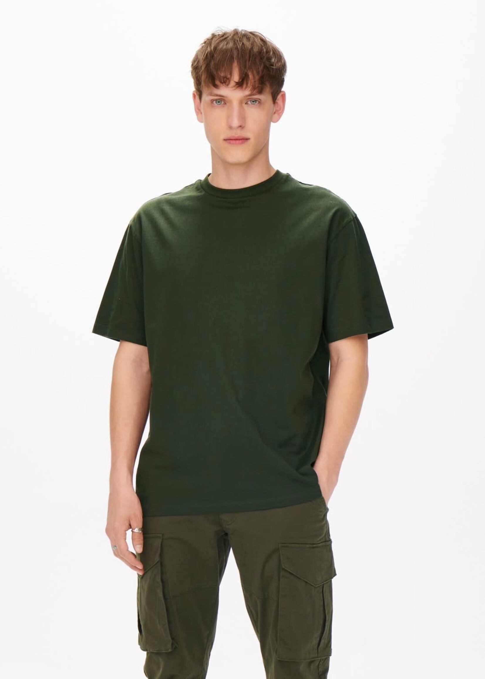Only & Sons Fred Relaxed T-shirt Green