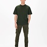 Only & Sons Fred Relaxed T-shirt Groen Only & Sons Fred Relaxed T-shirt Groen