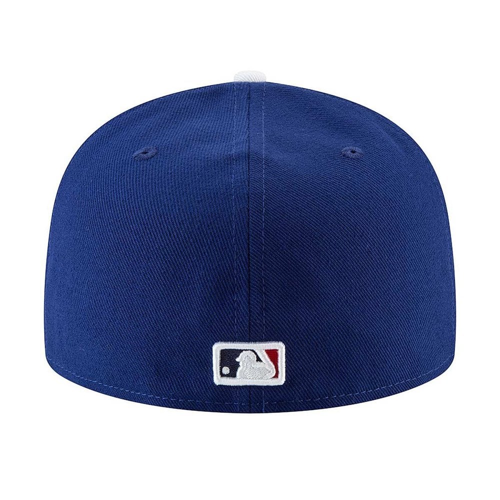 New Era Caps Los Angeles Dodgers Throwback 59FIFTY Fitted Hat Blue