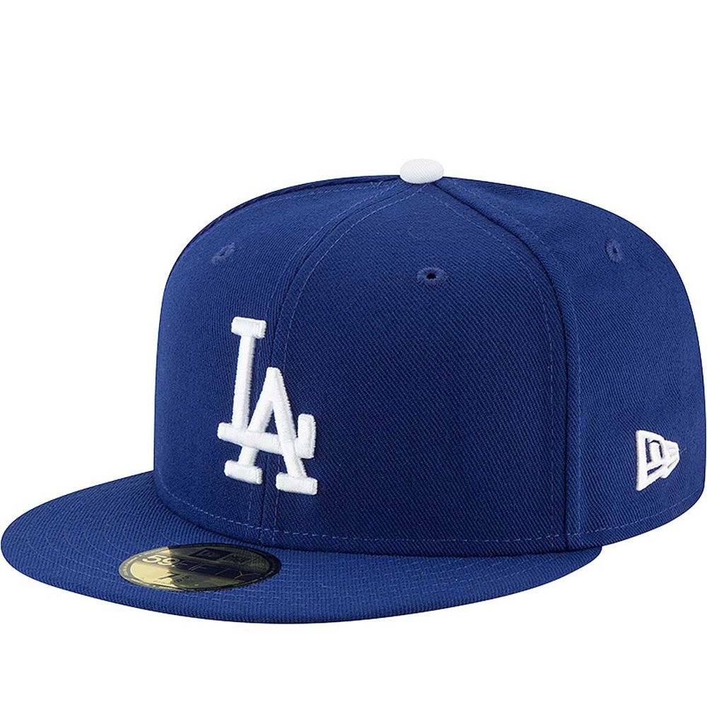 leeftijd Verstikken Patch New Era LA Dodgers 59Fifty Fitted Cap Blauw - Burned Sports