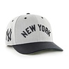 47 Brand MLB New York Yankees Vintage Fly Out ’47 Midfield Cap Grijs 47 Brand MLB New York Yankees Vintage Fly Out ’47 Midfield Cap Grijs