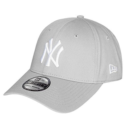 New Era 39THIRTY LEAGUE BASIC New York Yankees Cap - Grey - M/L