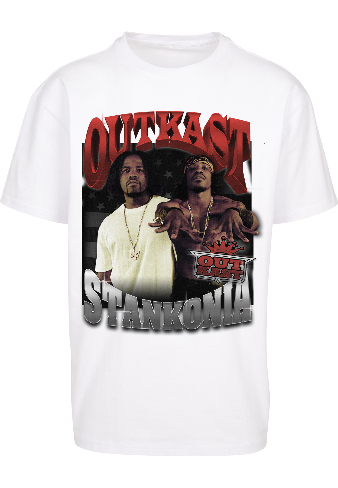 Mister Tee Outkast Stankonia Oversize Tee White - Burned Sports
