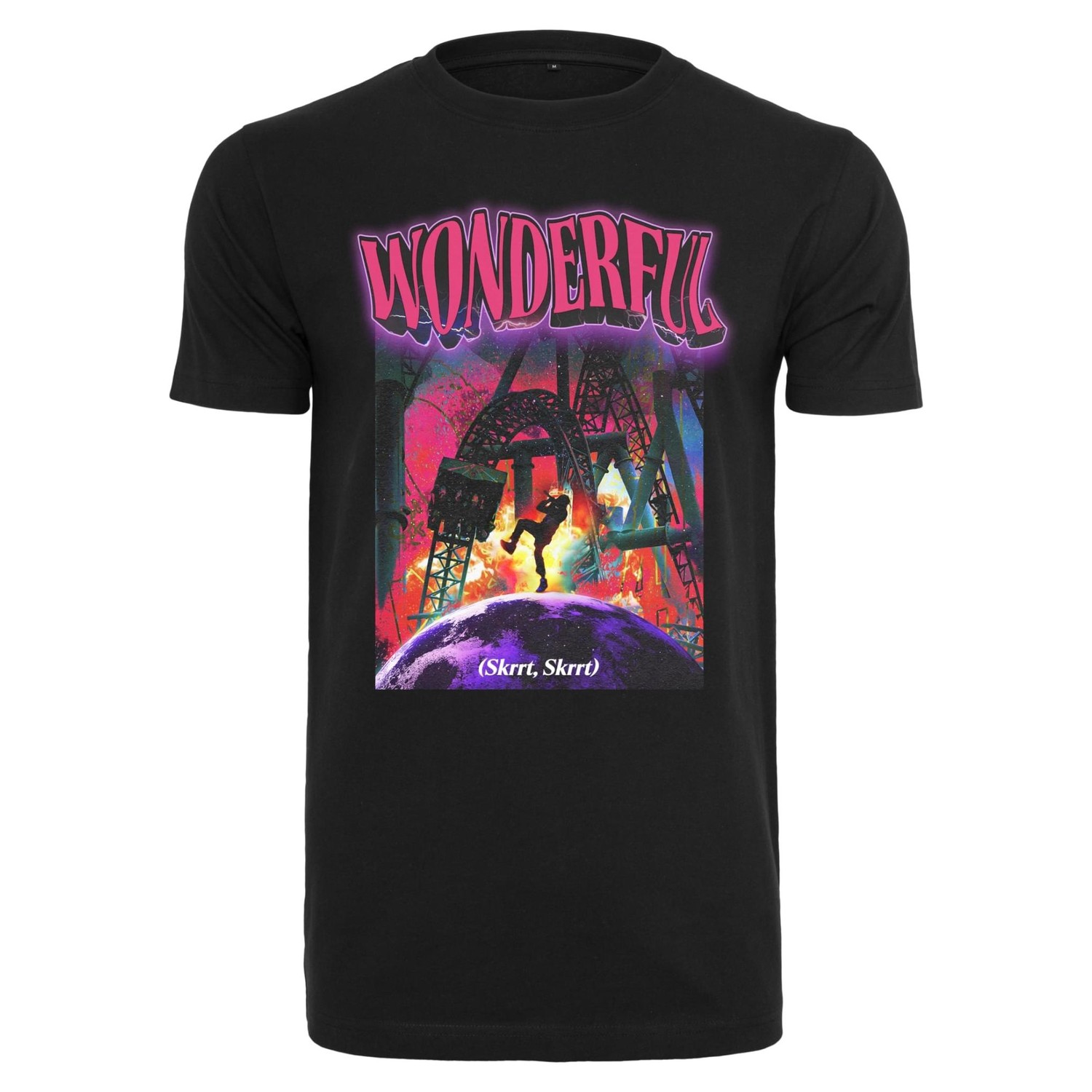 Mister Tee Wonderful T-shirt black - Burned Sports