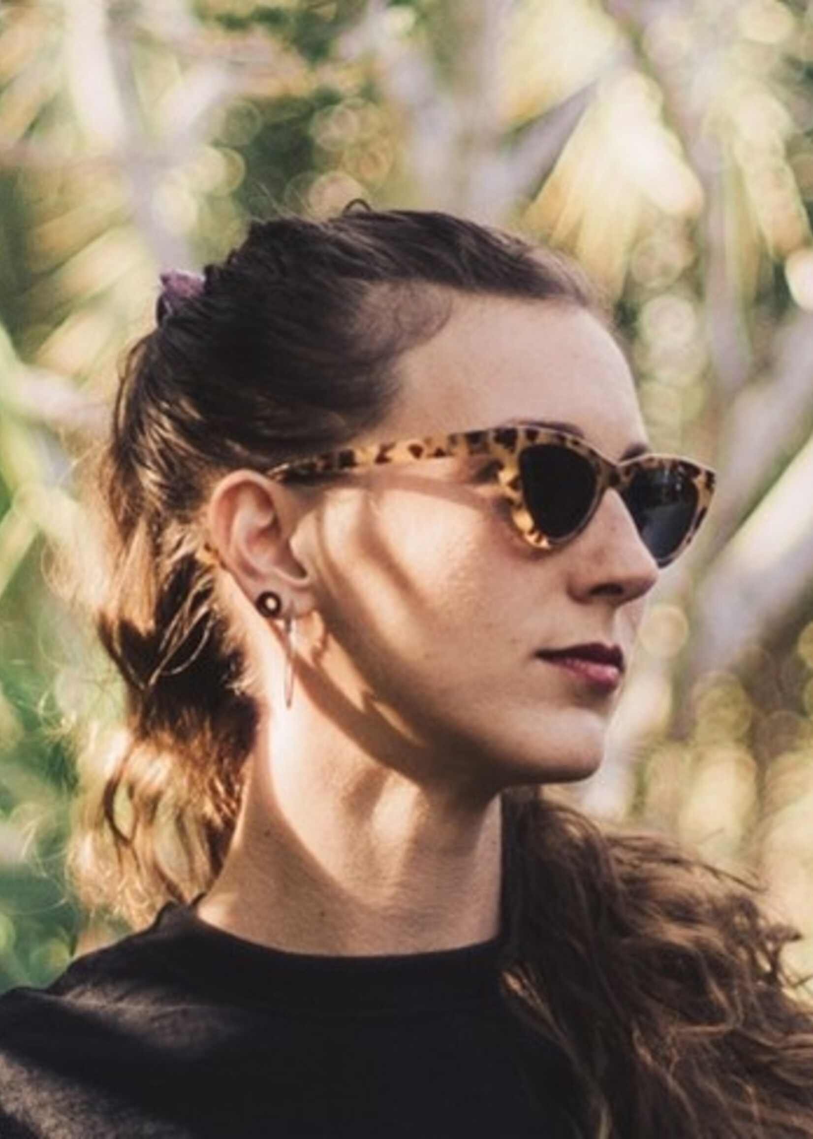 CHPO Brand Sonnenbrille Amy Leopard Schwarz